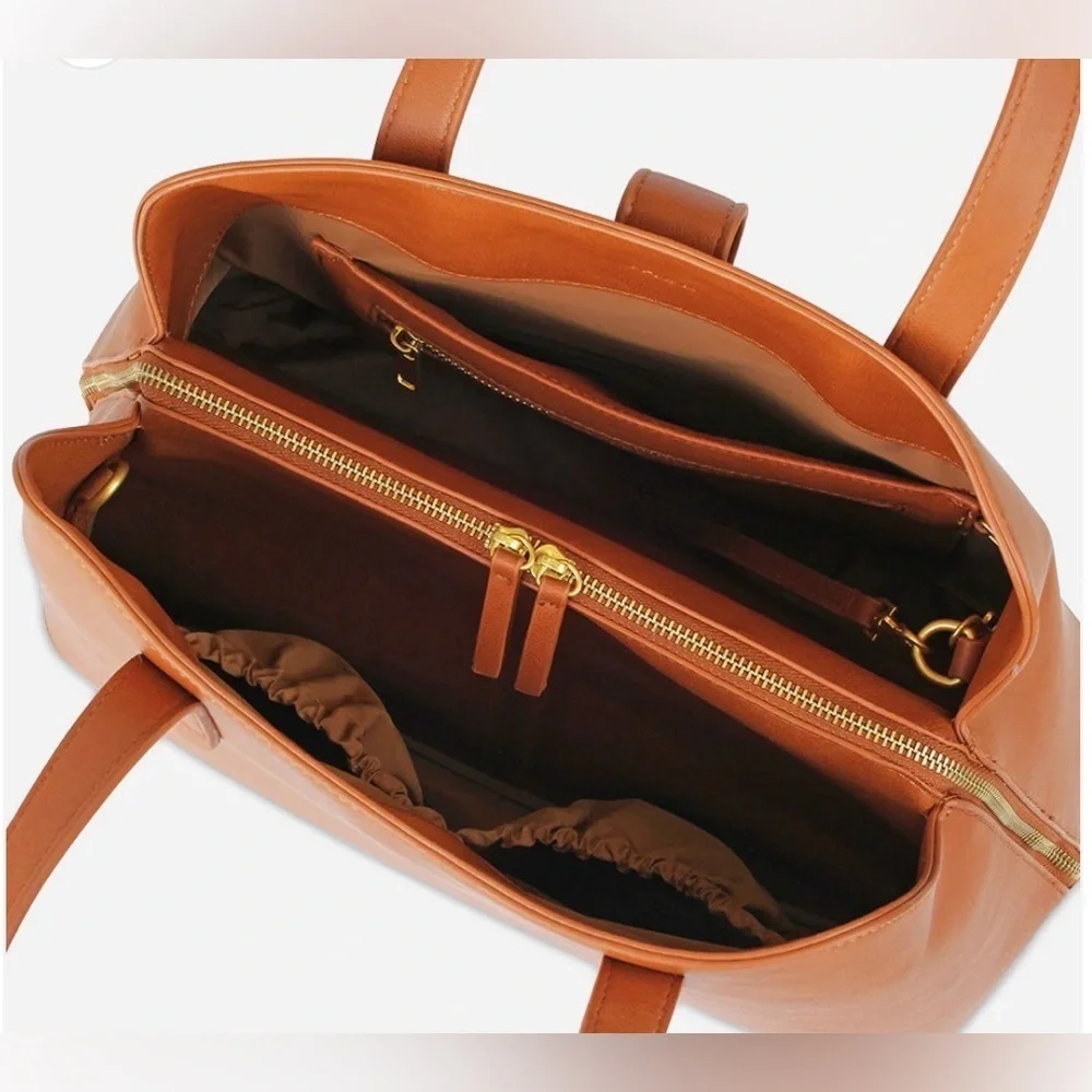 Fawn Design – The Satchel Bag in Brown – NWT